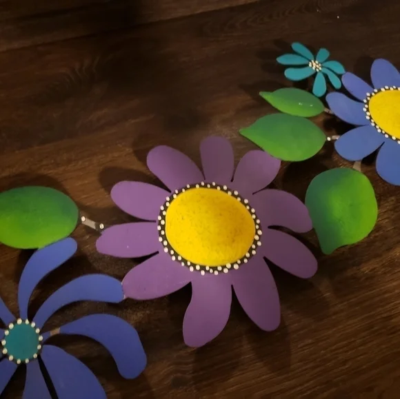 46" x 12" Metal wall decor - Picture 3 of 5